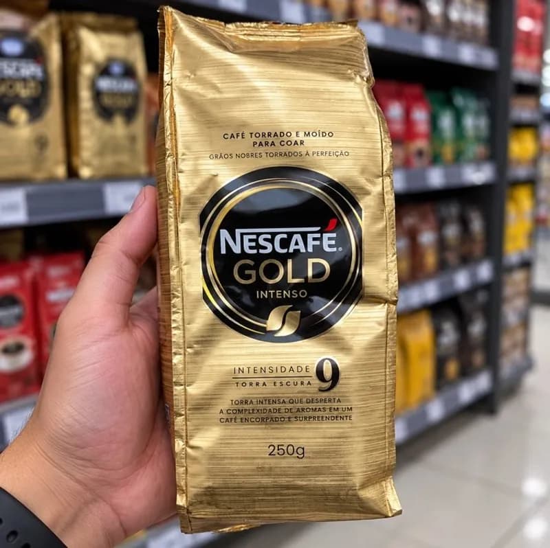 Café Torrado E Moído Nescafé Gold Intenso 250g