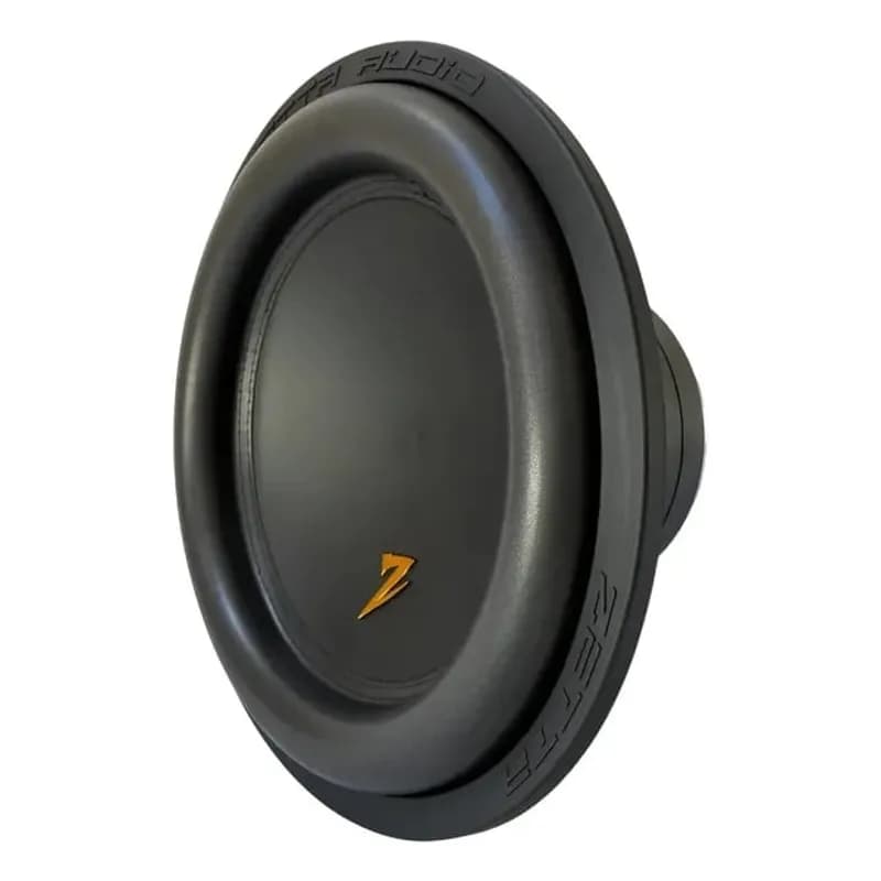 Subwoofer Zetta Audio S-12 12 Polegadas 700 RMS 4+4 Ohms Dupla Preto