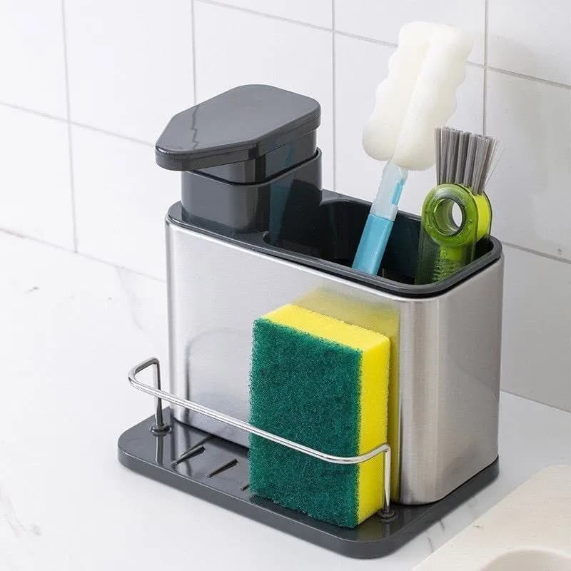 Dispensador de sabão de aço inoxidável