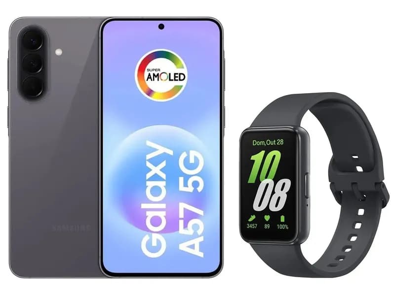 Smartphone Samsung Galaxy A57 5G 128GB 8GB RAM + Smartband Samsung Galaxy Fit 3