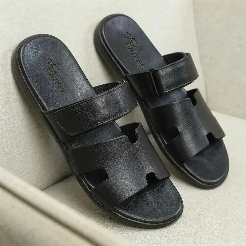 Chinelo NJ2 Couro