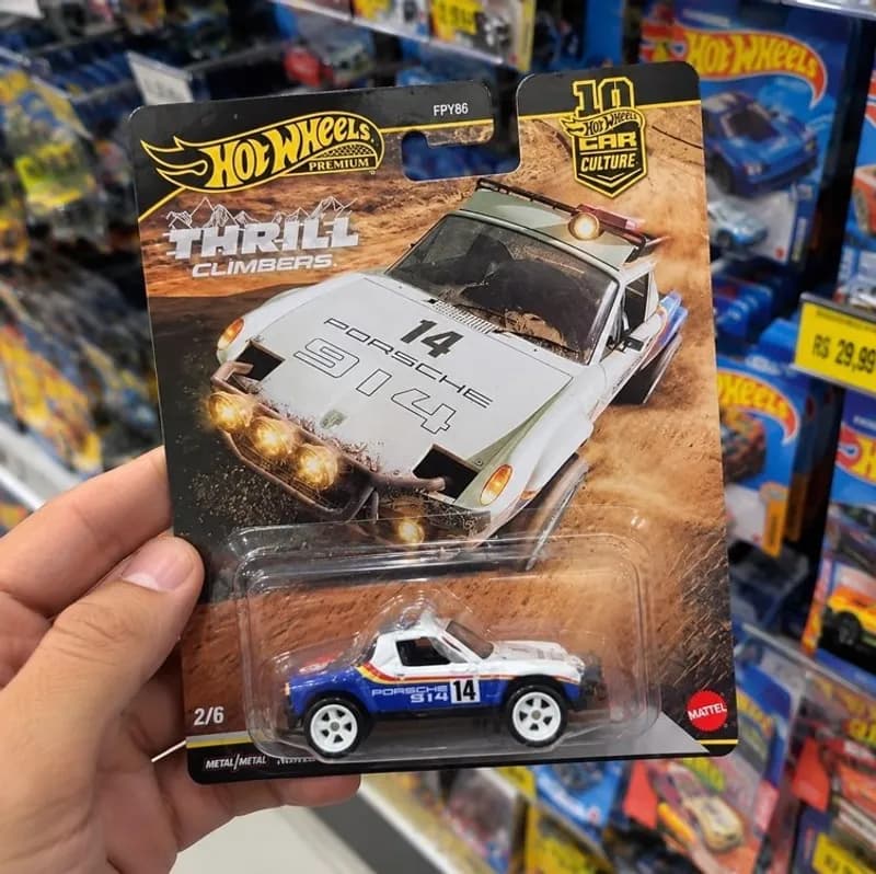 Hot Wheels® Collector Porsche 914 Safari, Miniatura Car Culture 7 Cm