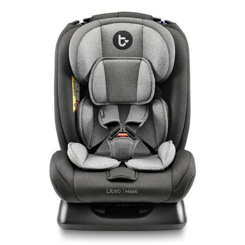 Cadeira Para Auto 0-36 Kg Litet Mass Preta Cinza