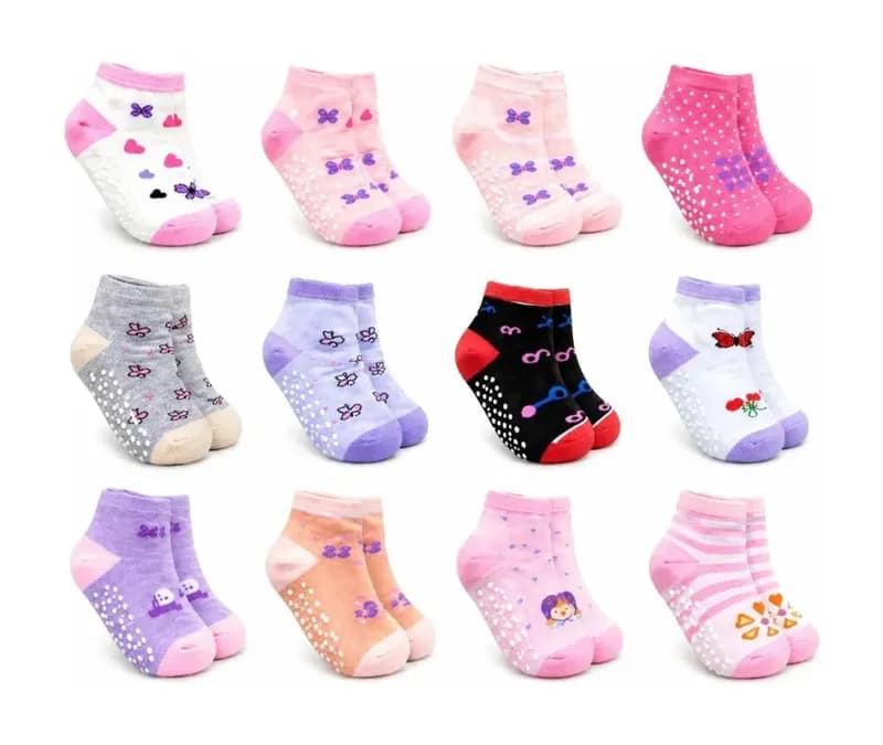 Kit 12 Pares Meias Bebê