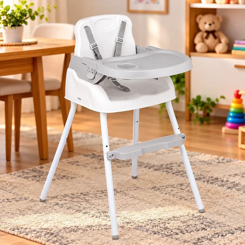 Cadeira de Alimentação Bebê Portátil 3 em 1 Styll Baby Seggura