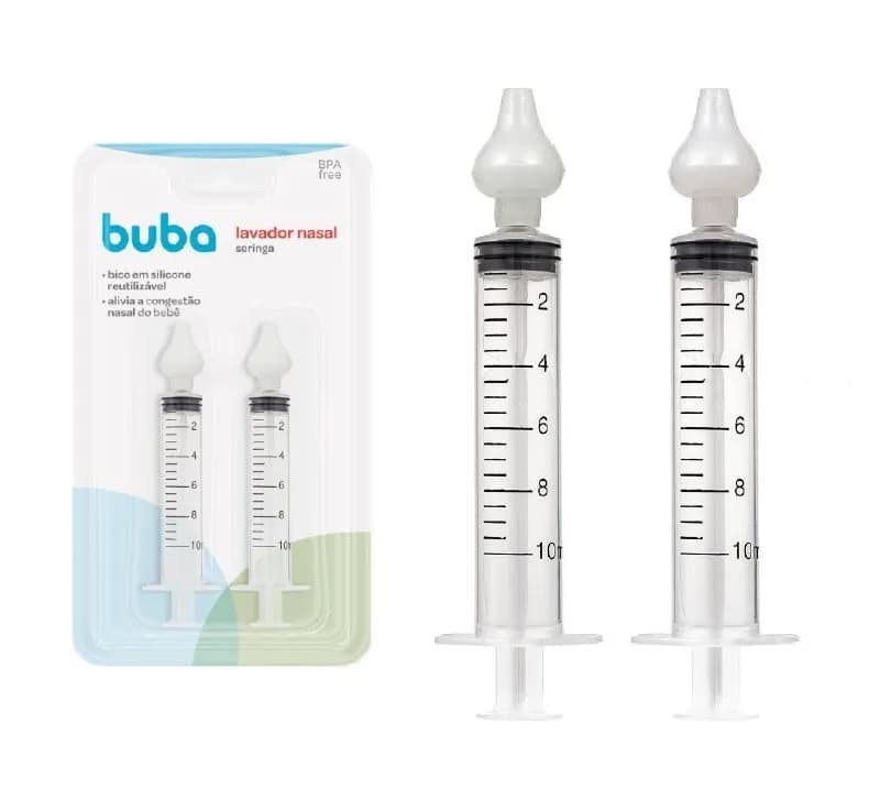Lavador Nasal Seringa Buba 2 unidades