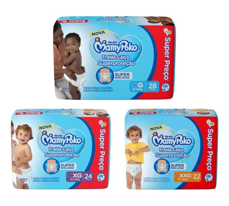 Fralda-Calça MamyPoko Superproteção
