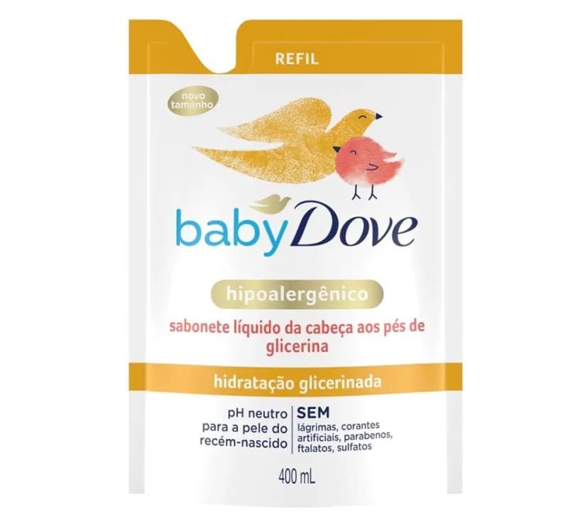 Refil Sabonete Líquido Baby Dove Hidratação
