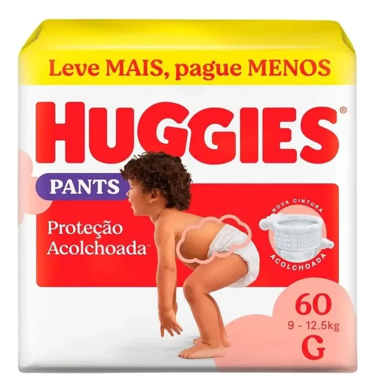 Fralda Huggies Supreme Care Roupinha G e XG