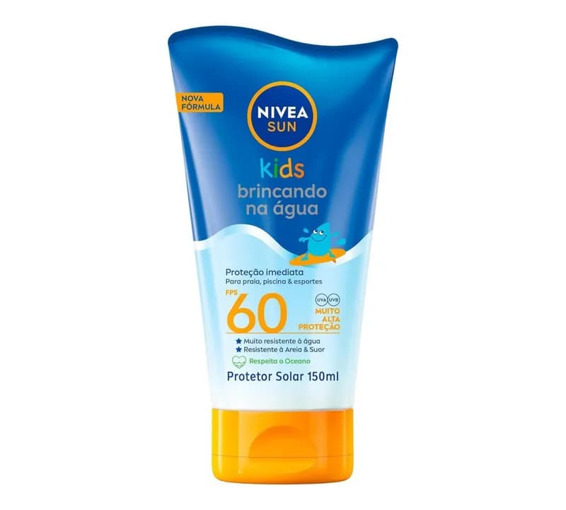 Protetor Solar Infantil Nivea Sun FPS 60 150ml