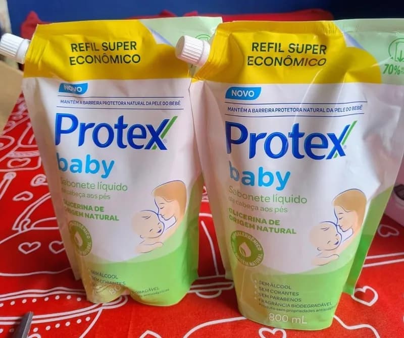 Refil Sabonete Líquido Protex Baby Glicerina 800ml