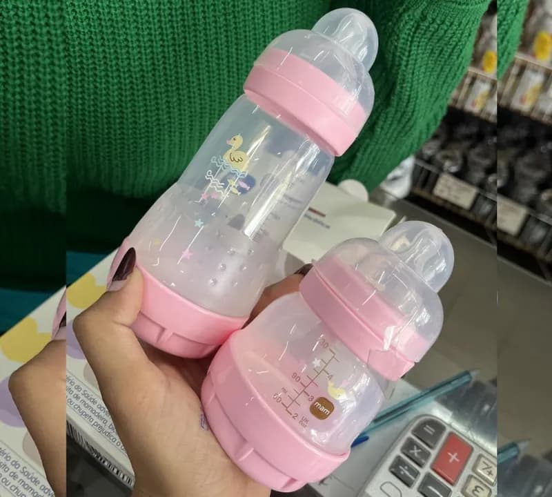 Kit 2 Mamadeiras Mam Easy Start Starter Set 130ml 260ml
