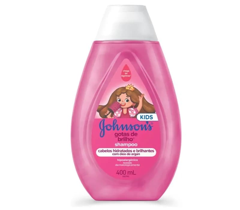 Shampoo Johnson's Baby Gotas de Brilho 400ml