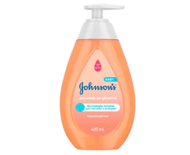 Sabonete Líquido de Glicerina Infantil Johnson's Baby