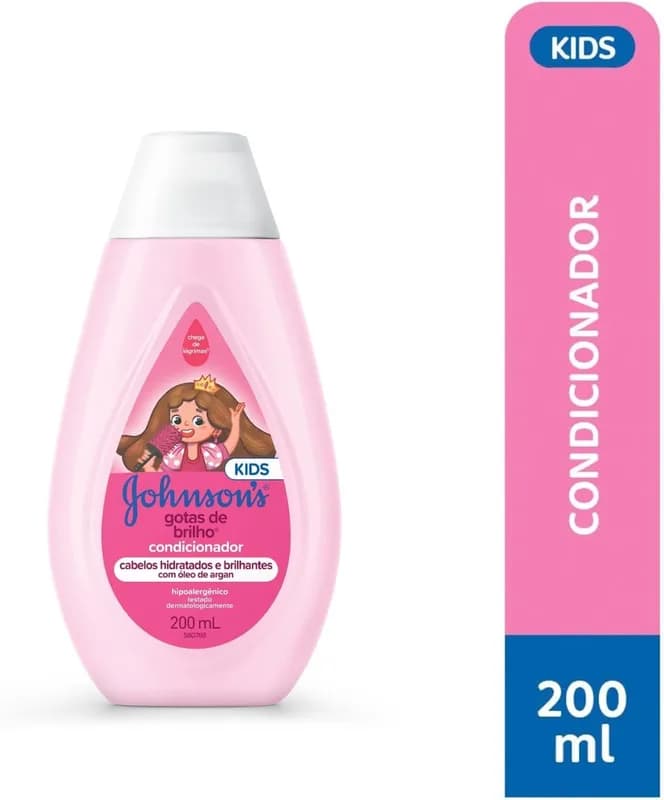 Condicionador Johnson's Gotas De Brilho 200ml