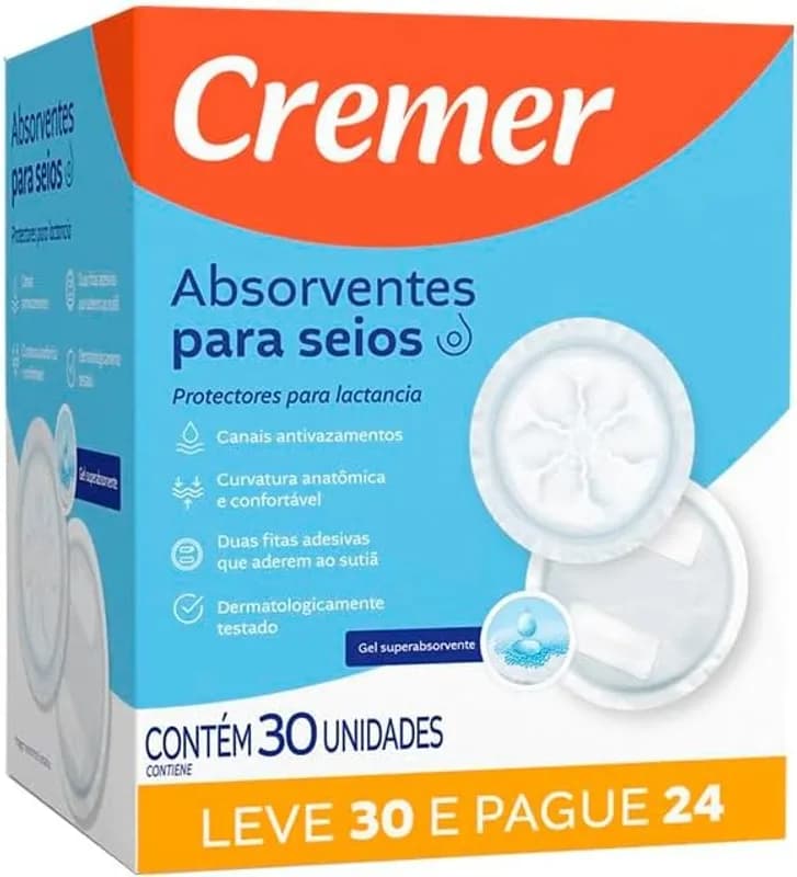 Absorvente Cremer 30Un