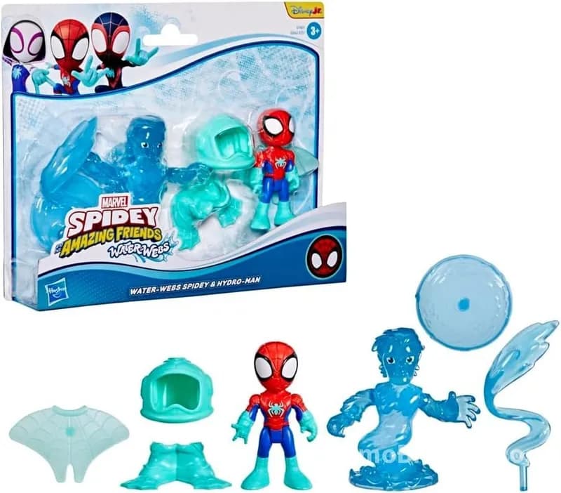 Marvel Spidey and his Amazing Friends Water-Webs Spidey & Hydro-Man