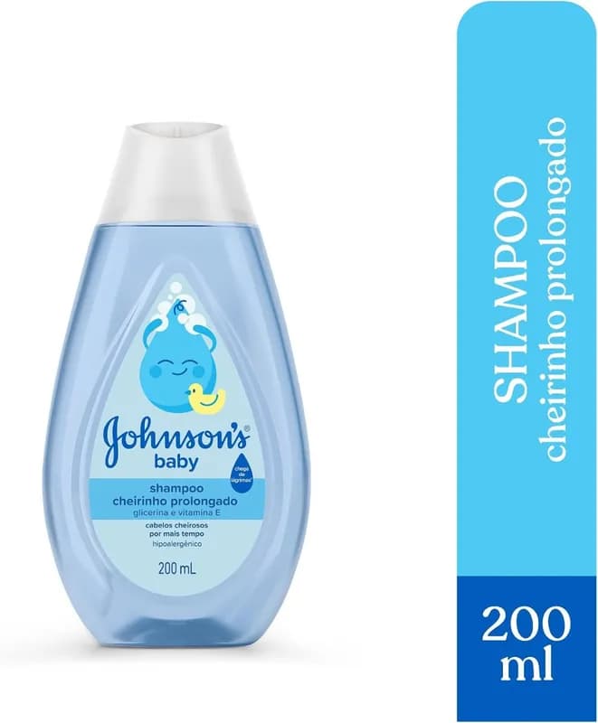 Shampoo Cheirinho Prolongado, Johnson's Baby, 200ml