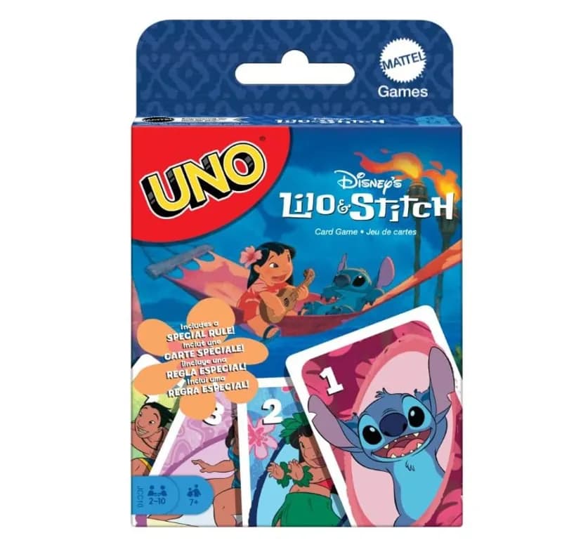 UNO Jogo de Cartas Lilo & Stitch