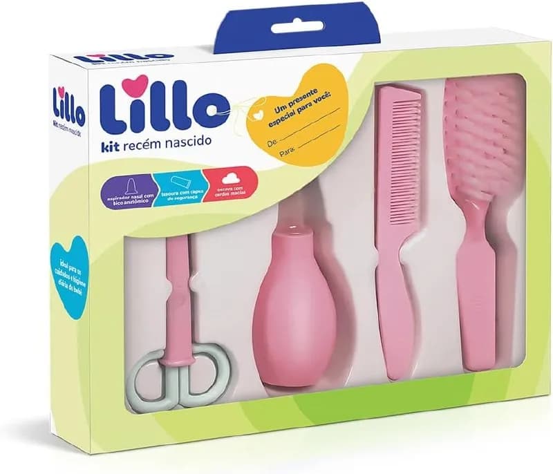 Kit Higiene Recém Nascido Lillo