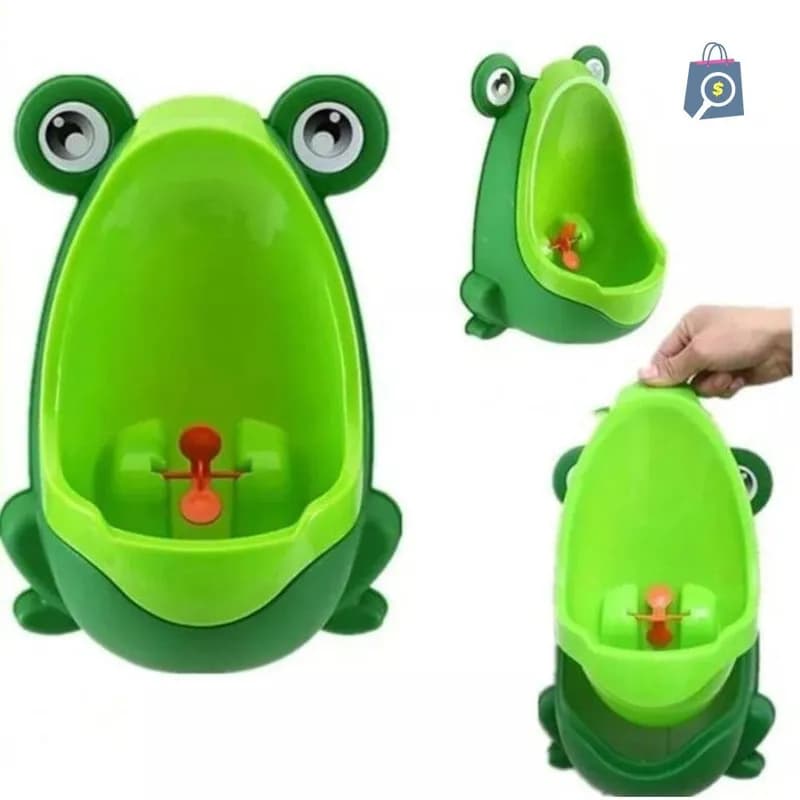 Penico de Sapinho Mictório Infantil Sapo Menino