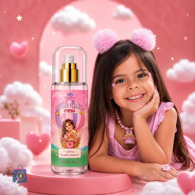 Sophia Bellar Body Splash Pink – Colônia Infantil 200ml
