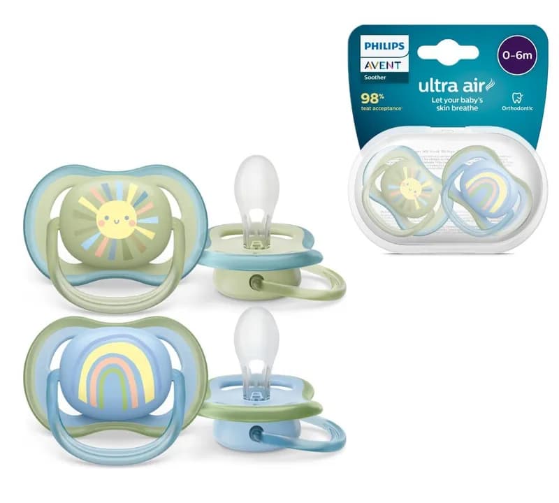 Chupeta Dupla Ultra Air Philips Avent 0-6M