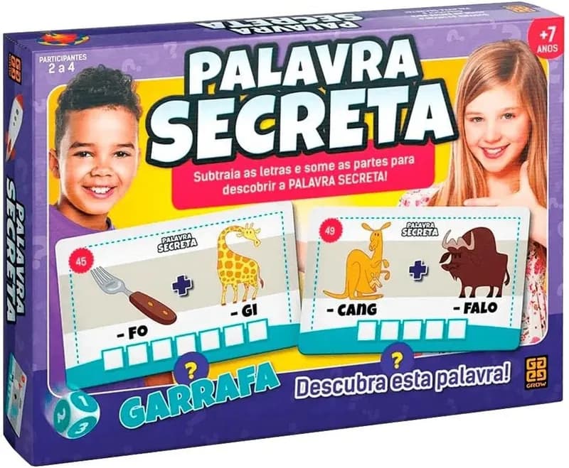 Grow Jogo Palavra Secreta 7 anos