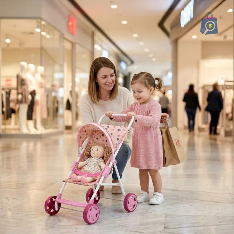 Carrinho de boneca Soft bebê reborn - Kids Baby
