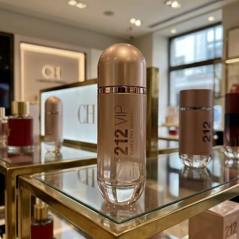 Perfume 212 VIP Rosé Carolina Herrera Eau de Parfum 125ml Feminino