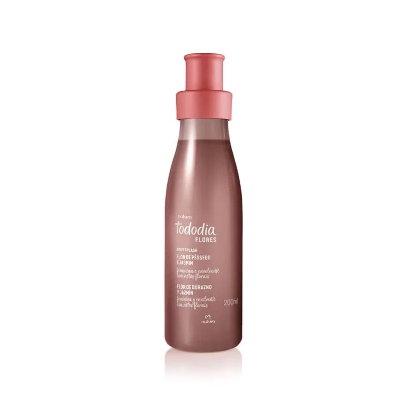 Body Splash Flor de Pêssego e Jasmim Tododia