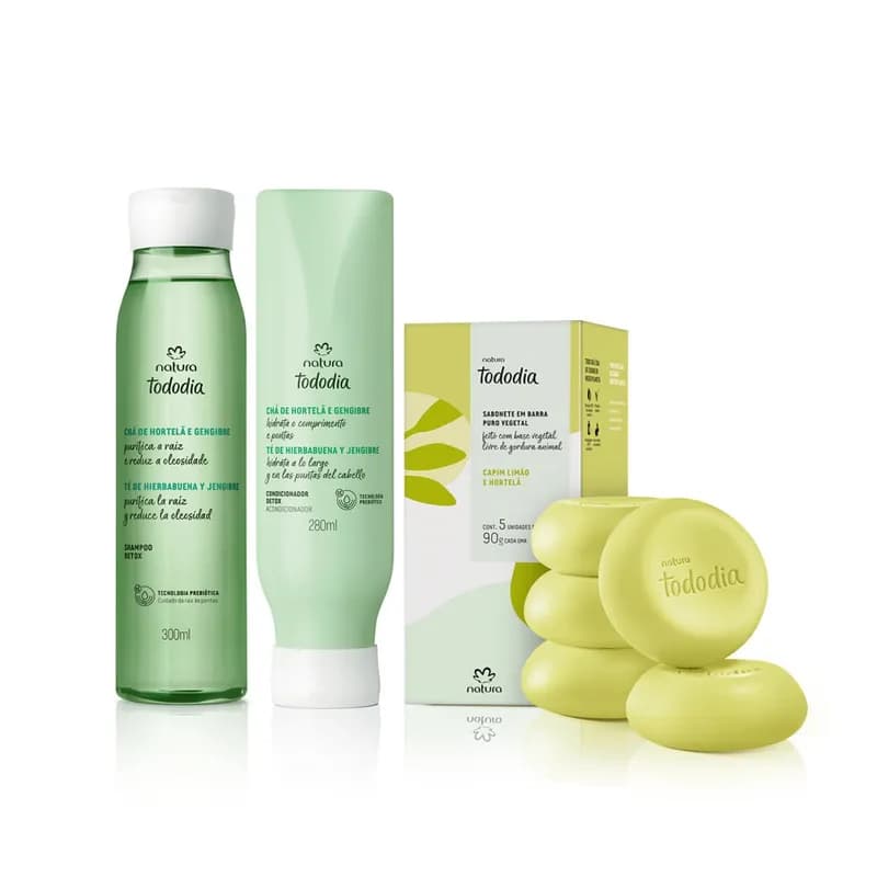 Kit Tododia Antioleosidade e Sabonete