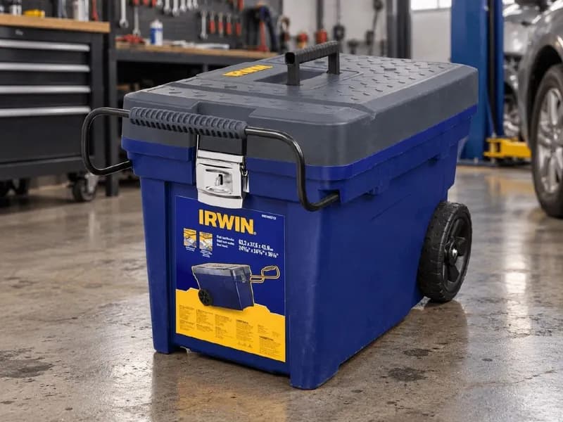 Caixa Para Ferramentas Com Rodas Bau Contractor Irwin