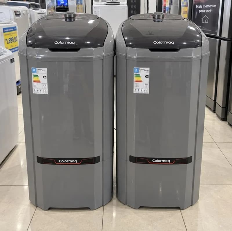 Tanquinho Colormaq 15kg Prateado