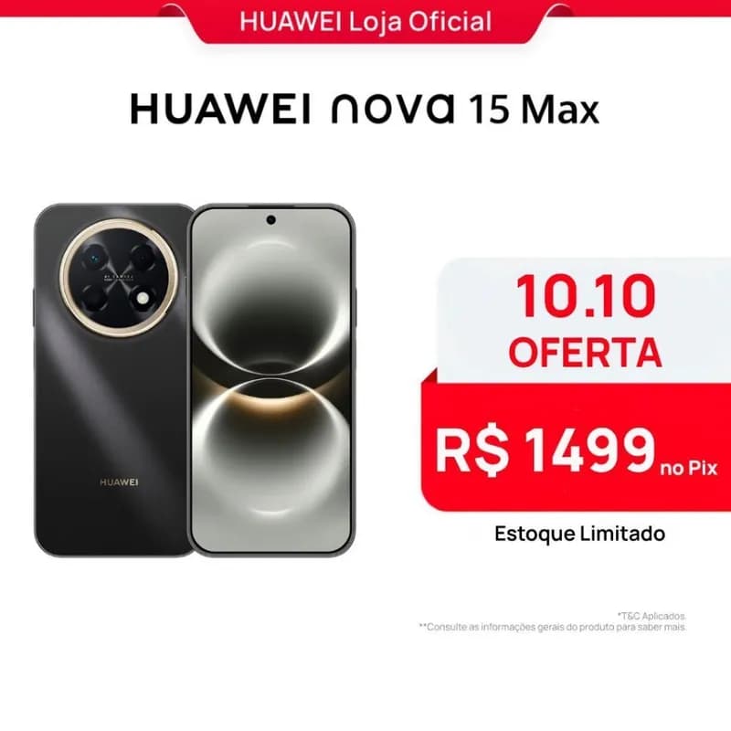 HUAWEI nova 15 Max Smartphone 8GB 256GB