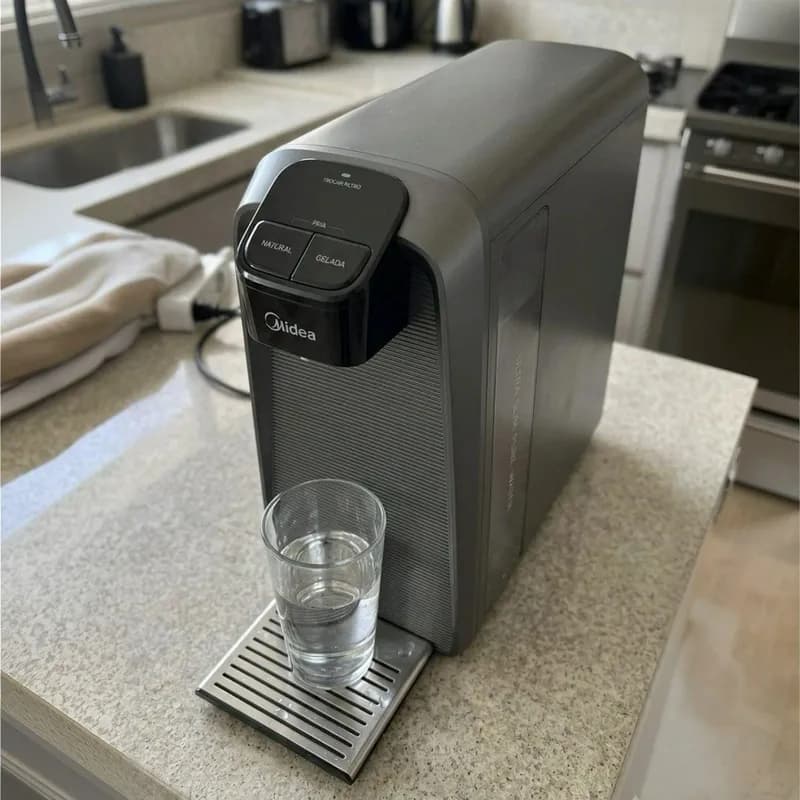 Purificador de Água Slimpure Bivolt Midea Cinza