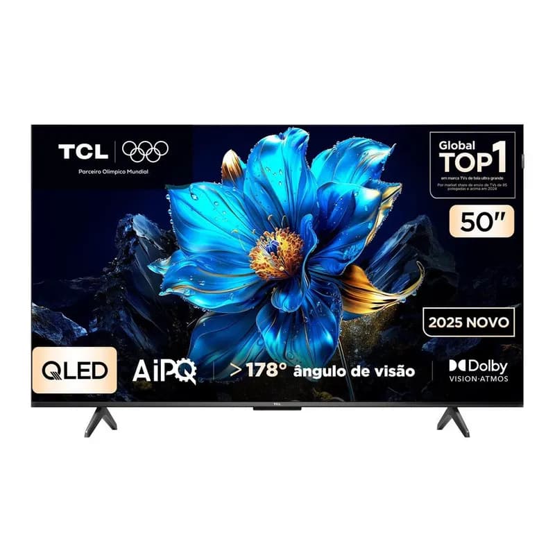 Smart TV 50 50P7K 4K QLED UHD 60Hz Google TV TCL