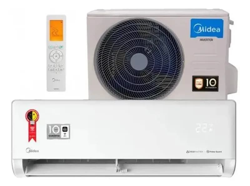 Ar Condicionado Split Inverter Midea AI Ecomaster 9.000 BTUs Frio 42EZVCA09M5