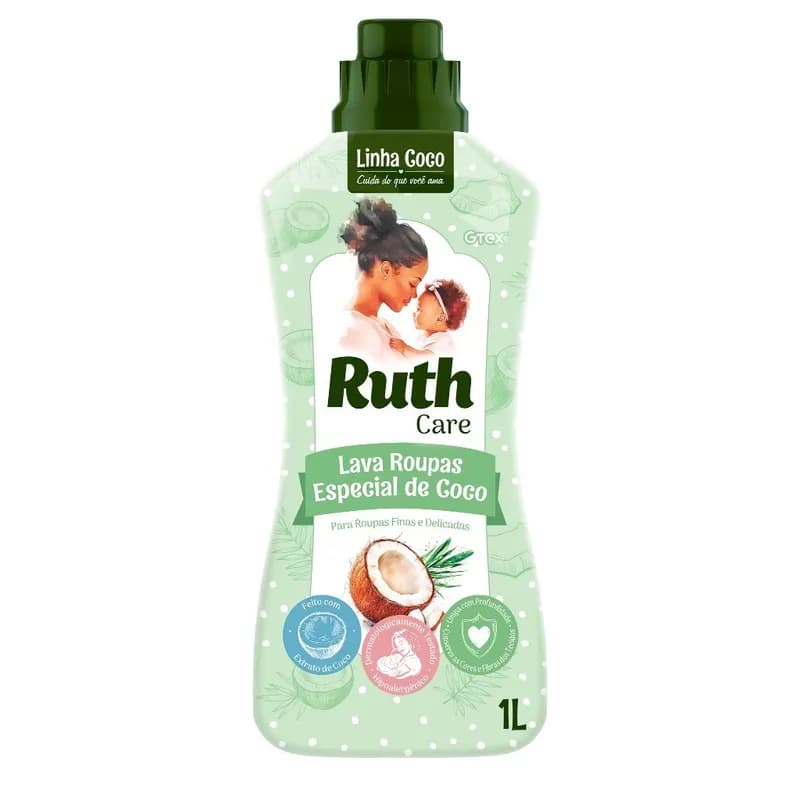 Lava Roupas Líquido Coco Ruth 1L