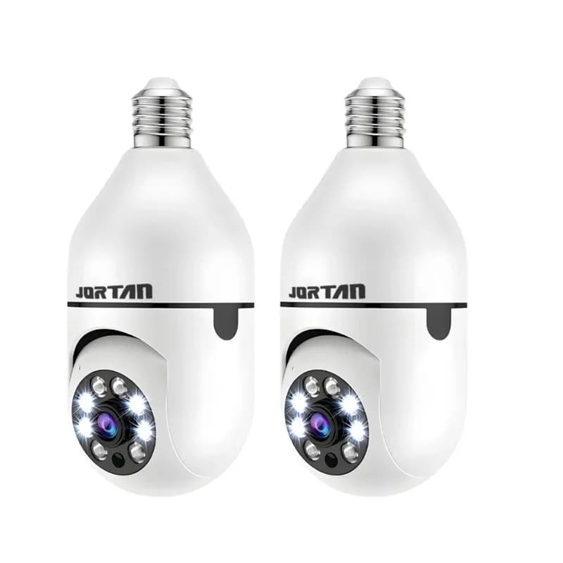 Kit 2 Mini IP Câmera de Segurança Wi-fi Branco