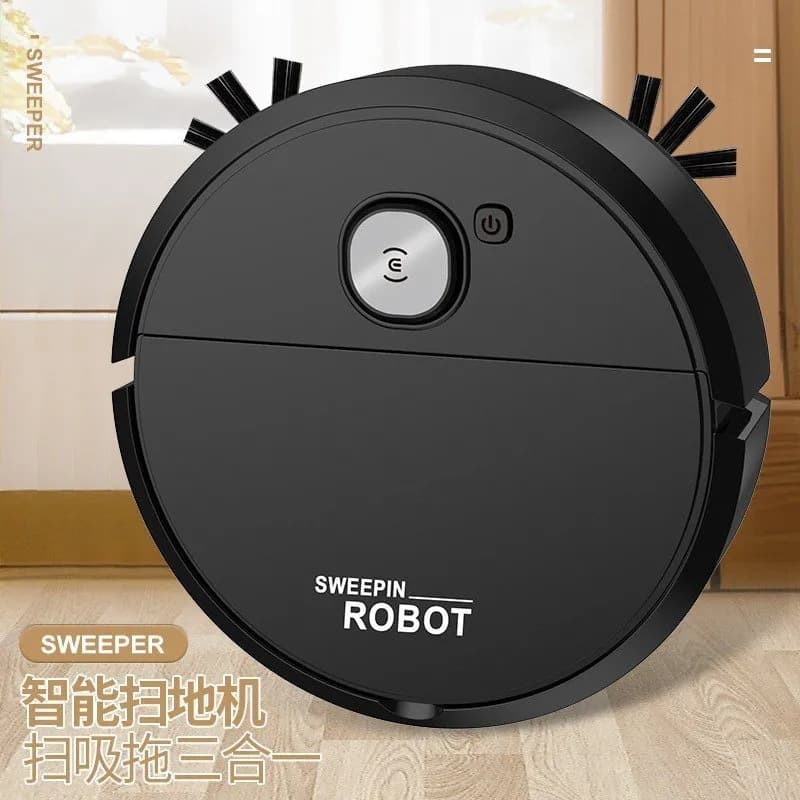 Robô Aspirador De Pó Automático 3 Em 1 Silencioso