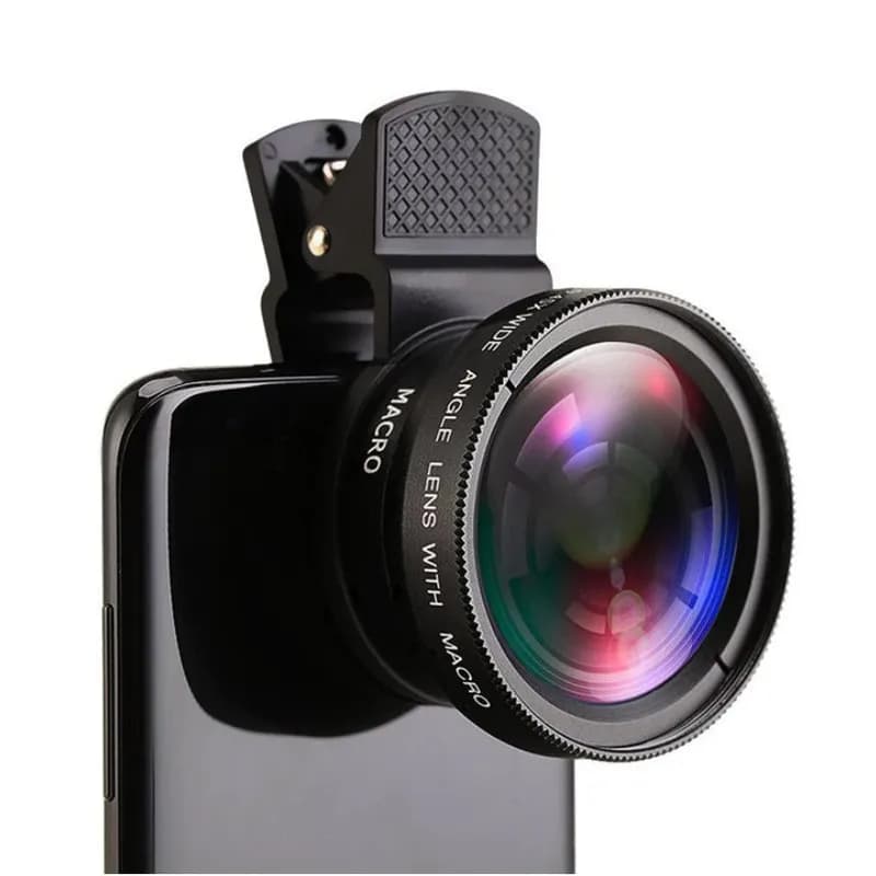 GS 2 Em 1 Kit Clip de Lente para Celular