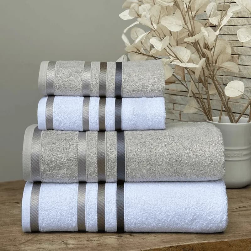 Kit Toalhas Paris Banhão 4 Peças