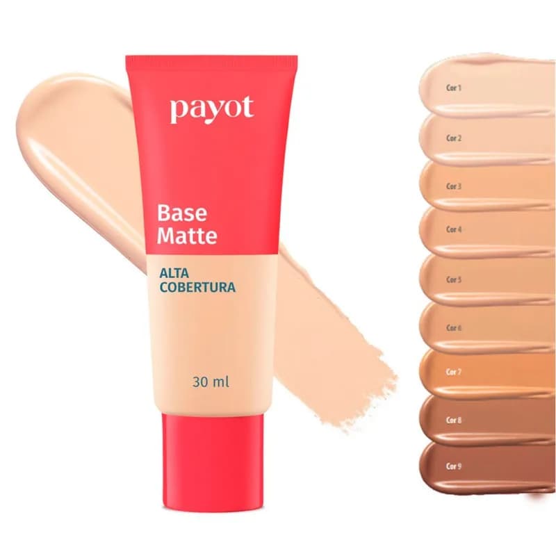 Base Maquiagem Payot Matte Substituta Boca Rosa