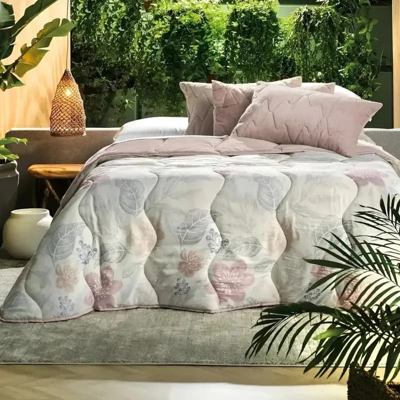 Coberdrom Edredom Grosso Dupla Face Blend Comfort Casal Altenburg
