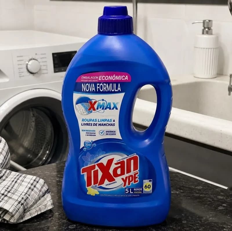 Tixan Ypê Lava Roupas Líquido Primavera 5L