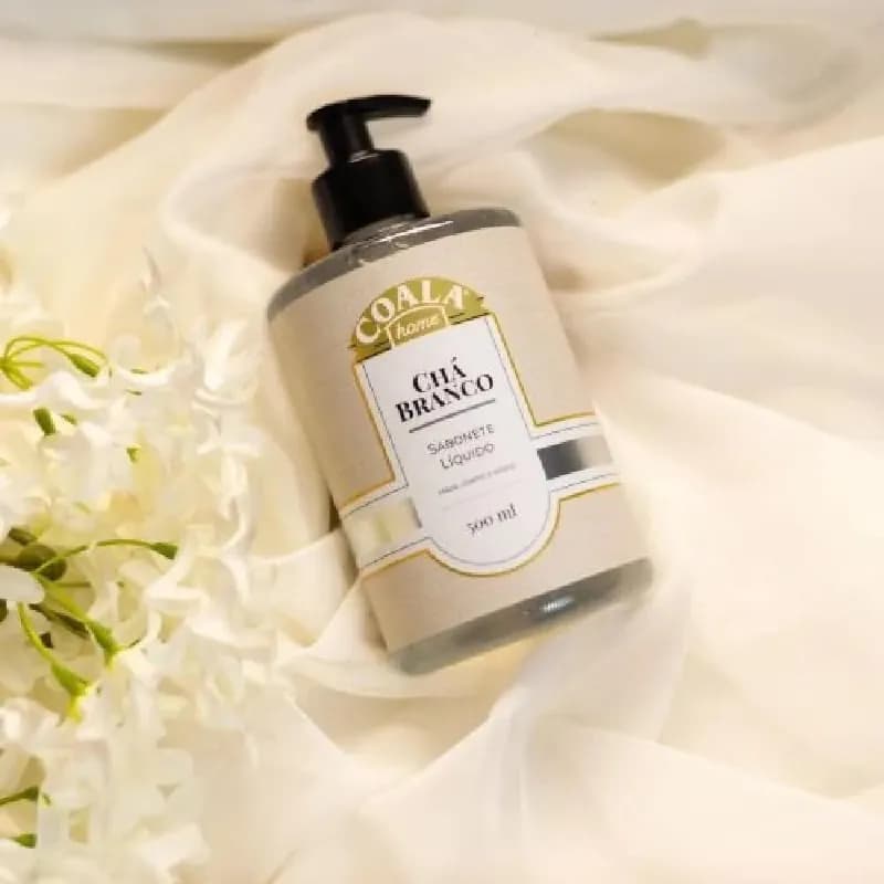 Coala Sabonete Liquido Maos e Corpo 500ml Cha Branco