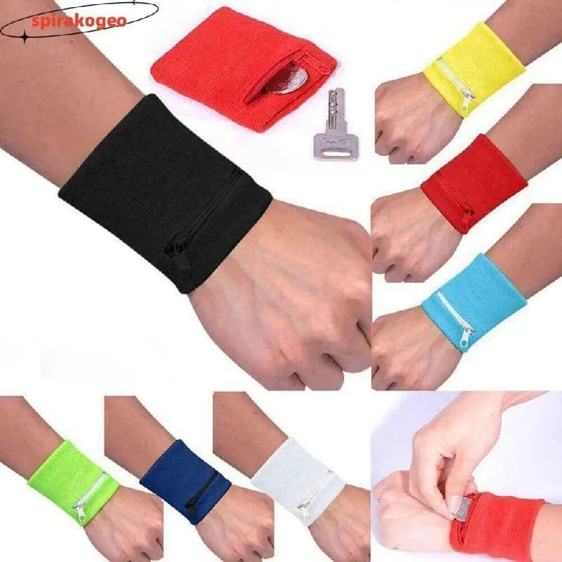 SPIRAKOGEO Pulseira Esportiva de Proteção de Pulso para Esporte ao Ar Livre, Bicicleta, Corrida e Academia