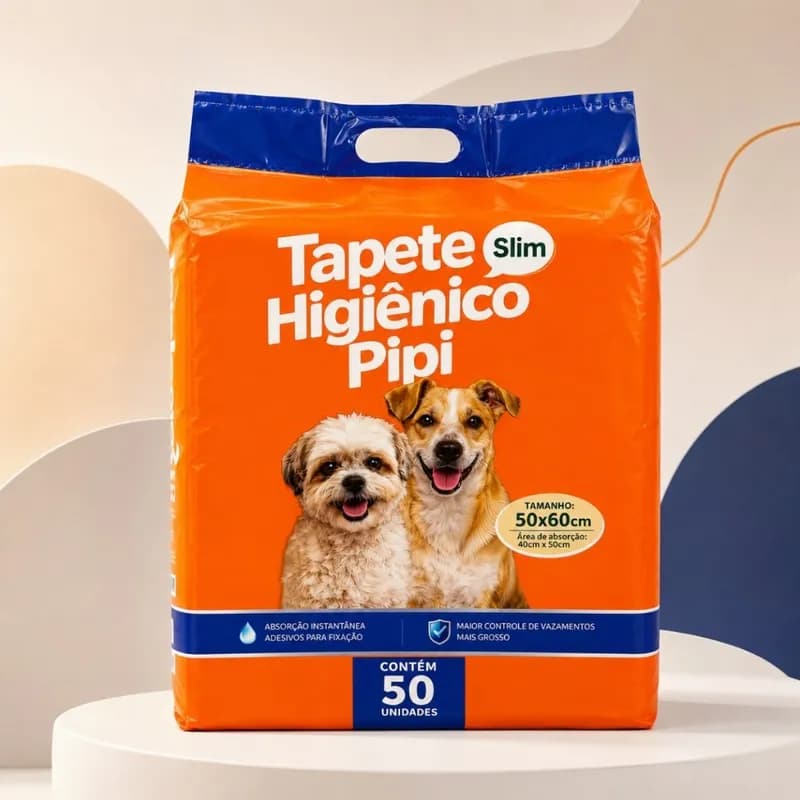 Tapete Higiênico 50x60 cm 50 Unidades