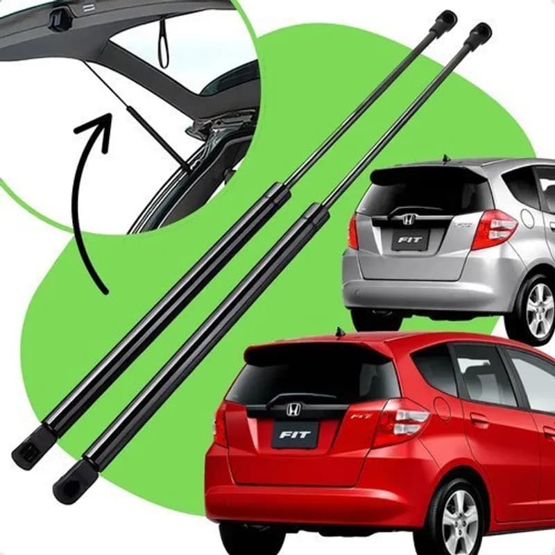 Par Amortecedor Porta-Malas Tampa Traseira Honda Fit 2009 a 2014